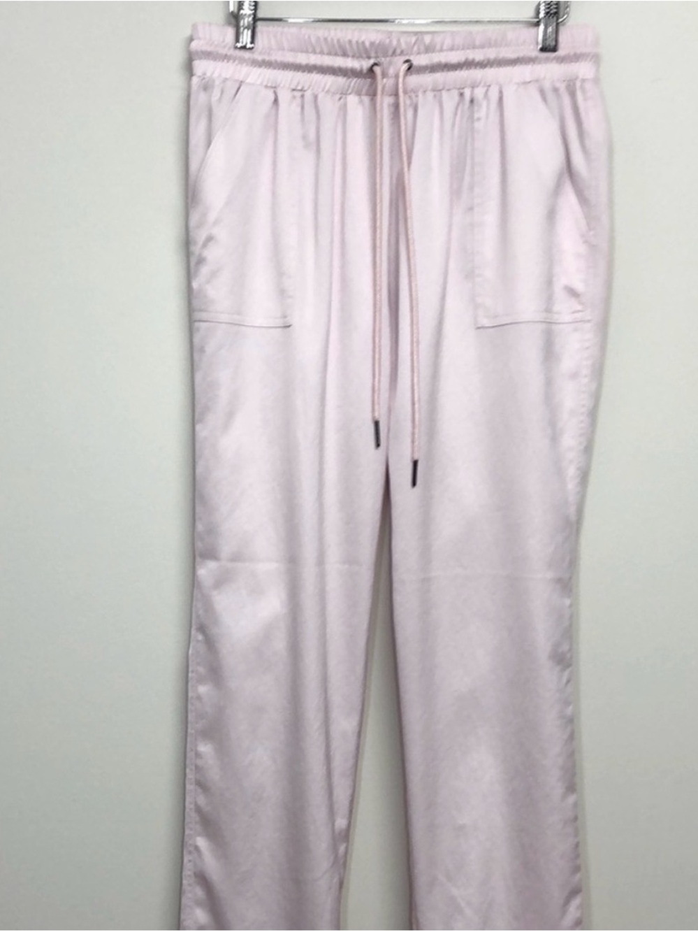 David Lerner Pale Pink Drawstring Joggers